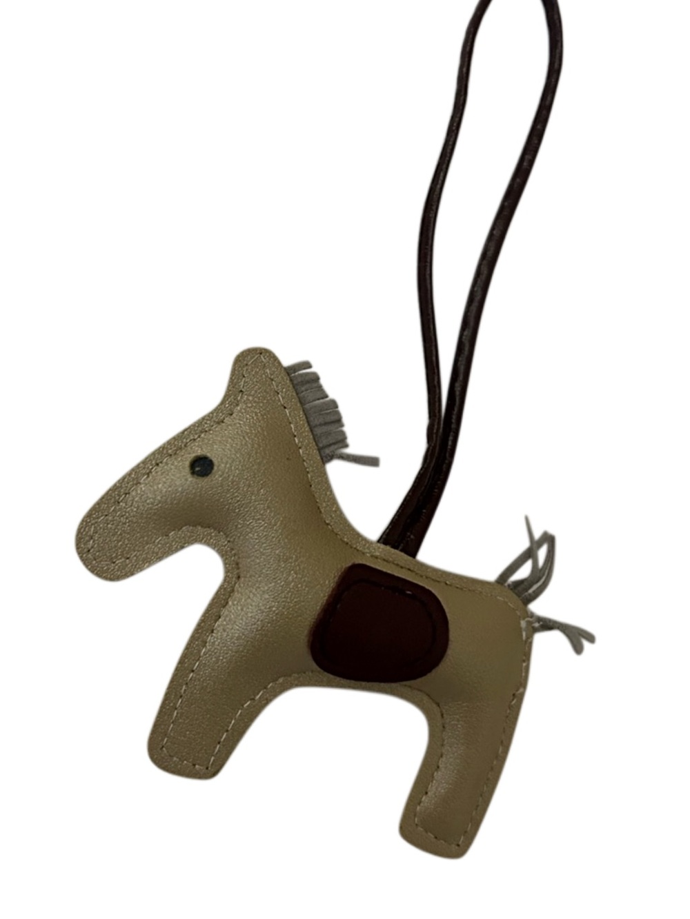 Rodeo Leather Bag Horse Pony Charm